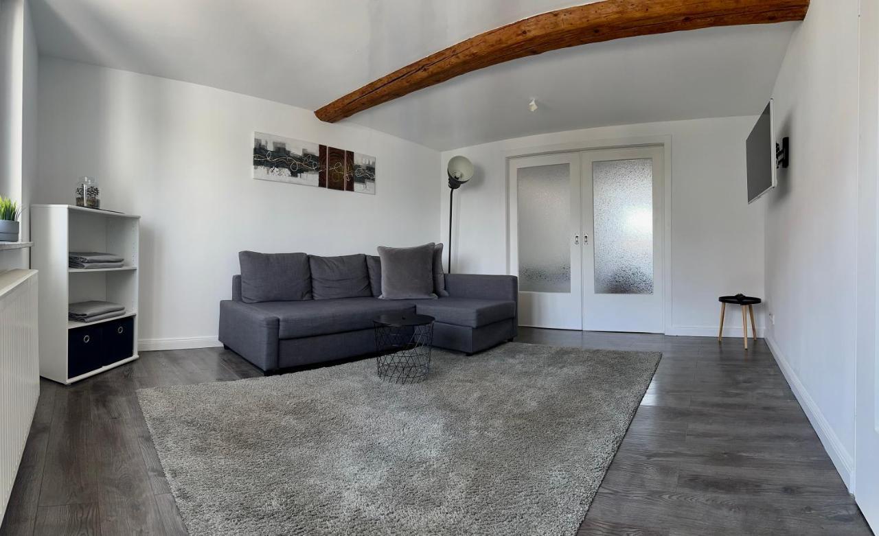Moderne Ferienwohnung Klosterblick Guxhagen Bagian luar foto
